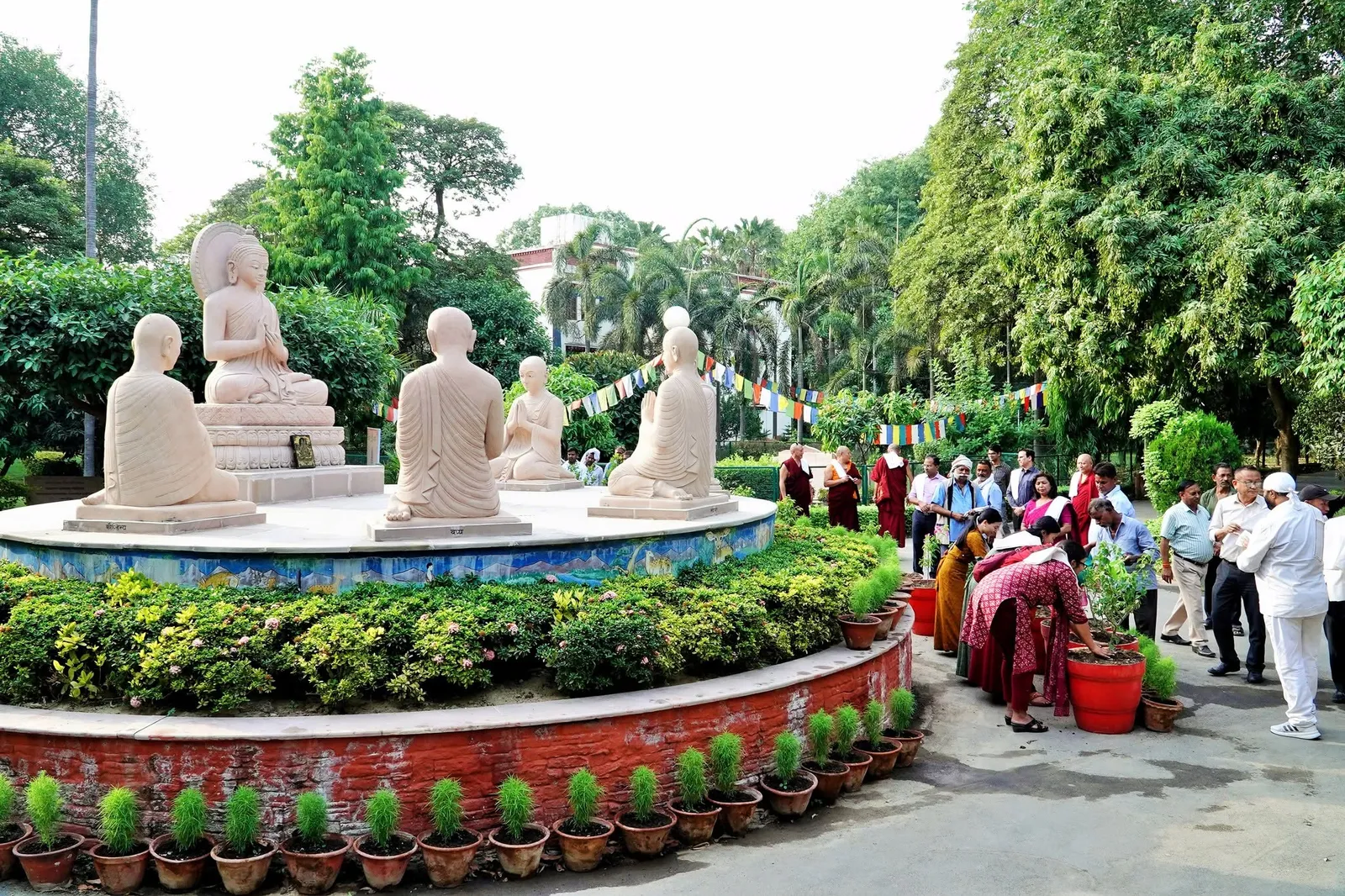 The Dhamek Stupa at Sarnath